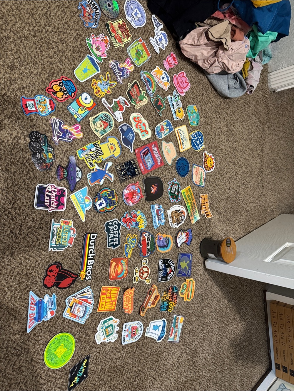 dutch bros stickers